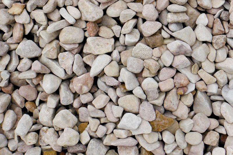 tumbled sandstone pebbles